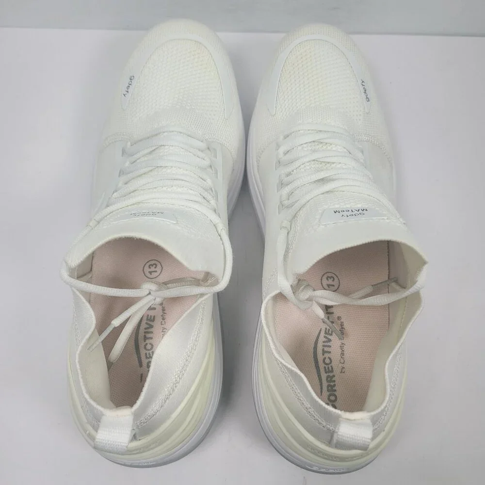 Gdefy Gravity Defyer Men's White Athletic Shoes TB9036MWH-M US Size 13